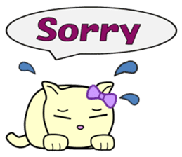 Chiara's cathy cats.English Ver.1 sticker #11154213