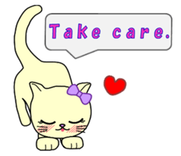 Chiara's cathy cats.English Ver.1 sticker #11154214