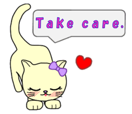 Chiara's cathy cats.English Ver.1 sticker #11154214