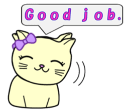 Chiara's cathy cats.English Ver.1 sticker #11154216