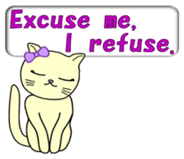 Chiara's cathy cats.English Ver.1 sticker #11154217