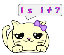 Chiara's cathy cats.English Ver.1 sticker #11154218