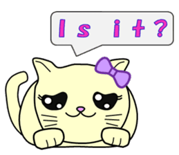 Chiara's cathy cats.English Ver.1 sticker #11154218