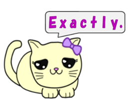 Chiara's cathy cats.English Ver.1 sticker #11154219