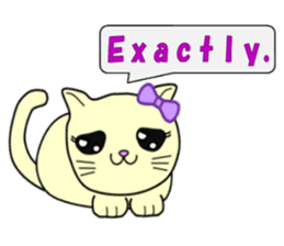 Chiara's cathy cats.English Ver.1 sticker #11154219