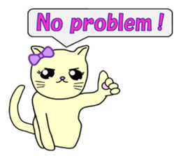 Chiara's cathy cats.English Ver.1 sticker #11154220