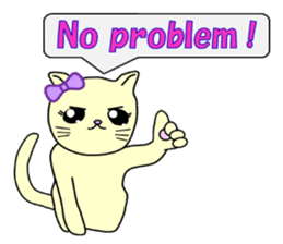 Chiara's cathy cats.English Ver.1 sticker #11154220