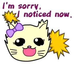 Chiara's cathy cats.English Ver.1 sticker #11154226