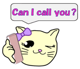 Chiara's cathy cats.English Ver.1 sticker #11154227