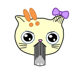 Chiara's cathy cats.English Ver.1 sticker #11154234