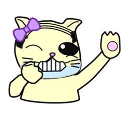 Chiara's cathy cats.English Ver.1 sticker #11154238