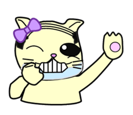 Chiara's cathy cats.English Ver.1 sticker #11154238