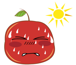 Fresh and Healthy Red Tomatoes, ver. 2 sticker #11154288