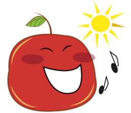 Fresh and Healthy Red Tomatoes, ver. 2 sticker #11154289