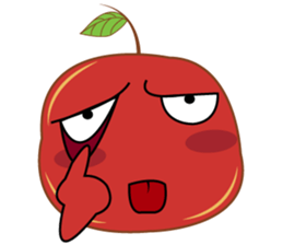 Fresh and Healthy Red Tomatoes, ver. 2 sticker #11154301