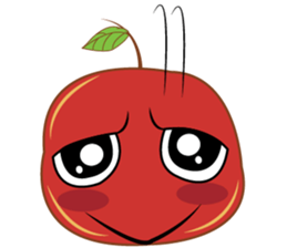 Fresh and Healthy Red Tomatoes, ver. 2 sticker #11154303