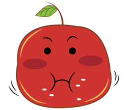 Fresh and Healthy Red Tomatoes, ver. 2 sticker #11154306