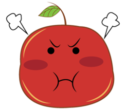 Fresh and Healthy Red Tomatoes, ver. 2 sticker #11154307