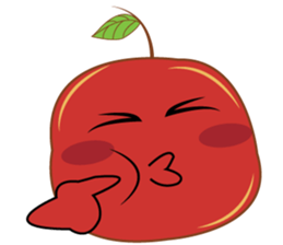 Fresh and Healthy Red Tomatoes, ver. 2 sticker #11154314