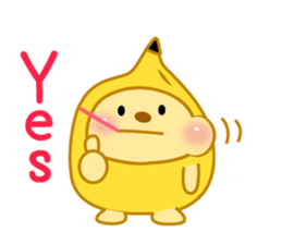 Banana bear place6 sticker #11154404