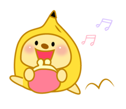 Banana bear place6 sticker #11154424