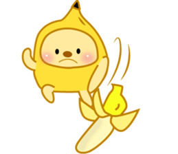 Banana bear place6 sticker #11154430