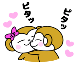 Too much liking, happy Sticker sticker #11154487