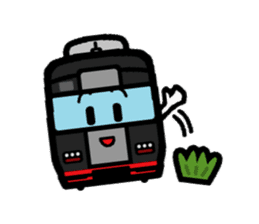 Deformed the Tokai region of train. No.2 sticker #11154926