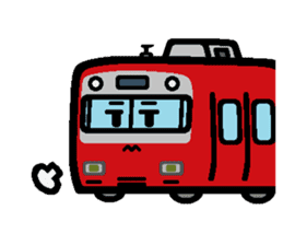 Deformed the Tokai region of train. No.2 sticker #11154956