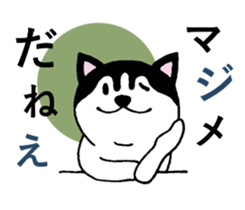 Lukewarm! Husky dog 3 sticker #11155096