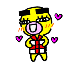 yellow everydey22 sticker #11156201