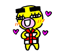 yellow everydey22 sticker #11156201