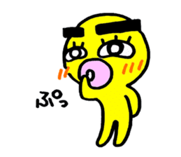 yellow everydey22 sticker #11156207