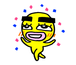 yellow everydey22 sticker #11156209