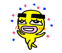 yellow everydey22 sticker #11156209