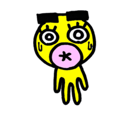 yellow everydey22 sticker #11156215