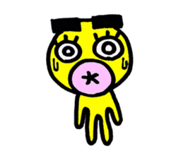 yellow everydey22 sticker #11156215