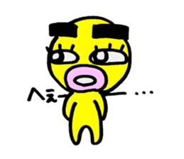 yellow everydey22 sticker #11156216