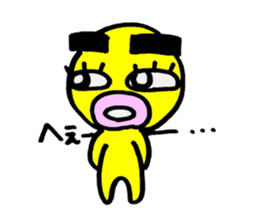 yellow everydey22 sticker #11156216