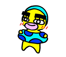 yellow everydey22 sticker #11156233