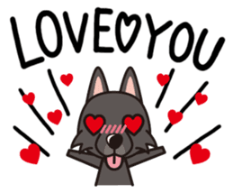 iinu - Schipperke sticker #11156405