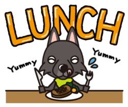 iinu - Schipperke sticker #11156407