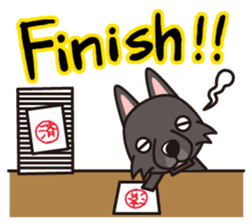 iinu - Schipperke sticker #11156411