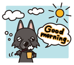 iinu - Schipperke sticker #11156426