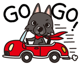 iinu - Schipperke sticker #11156438