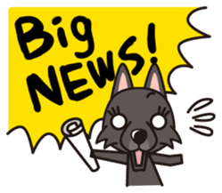 iinu - Schipperke sticker #11156450