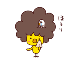 A Chick With Naturally Curly Hair 2nd. sticker #11156936
