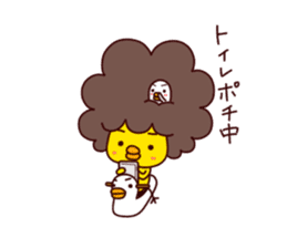 A Chick With Naturally Curly Hair 2nd. sticker #11156945