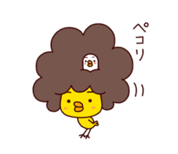 A Chick With Naturally Curly Hair 2nd. sticker #11156949
