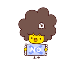 A Chick With Naturally Curly Hair 2nd. sticker #11156957